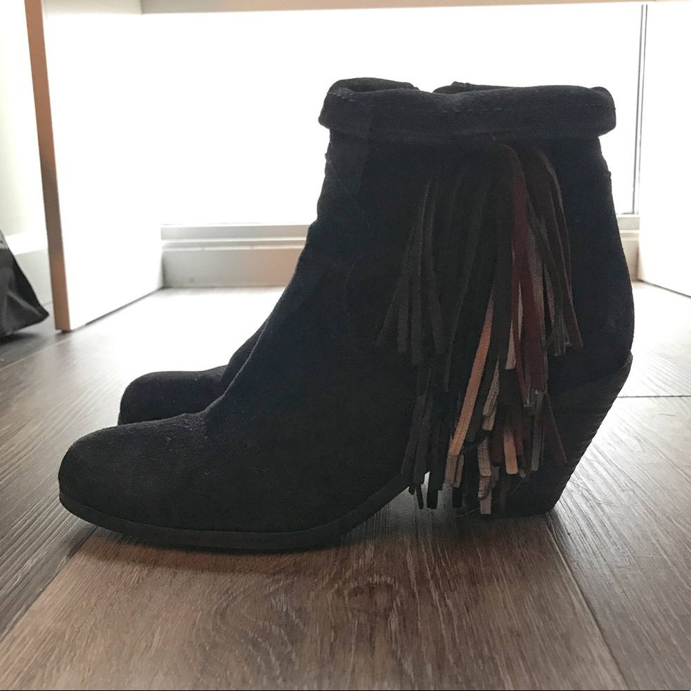Sam Edelman Fringe Booties
